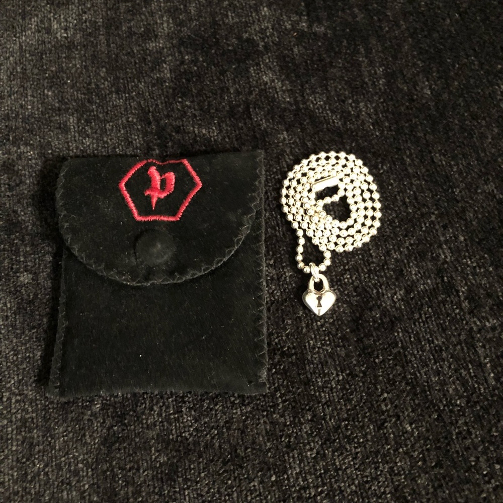 PNut by Dave Havok Heart and lock Necklace